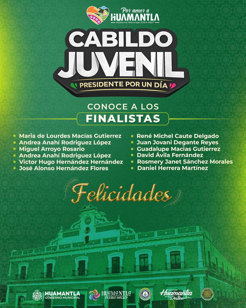 Gobierno Municipal de Huamantla da a conocer a las y los finalistas de 'Presidente por un Día'